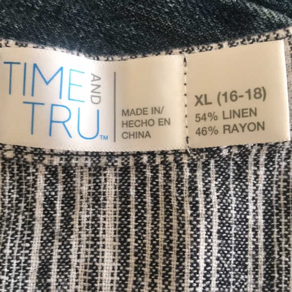 Linen/Rayon Drawstring Romper - Picture 5 of 6